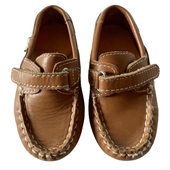 Venettini Leather Driving Loafers - Picture 1 of 5